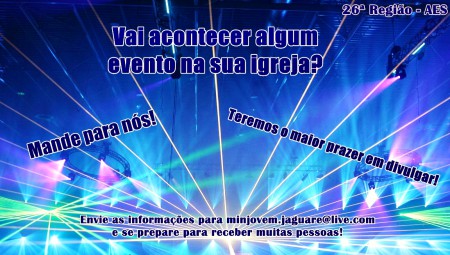 Divulgue seu evento!
